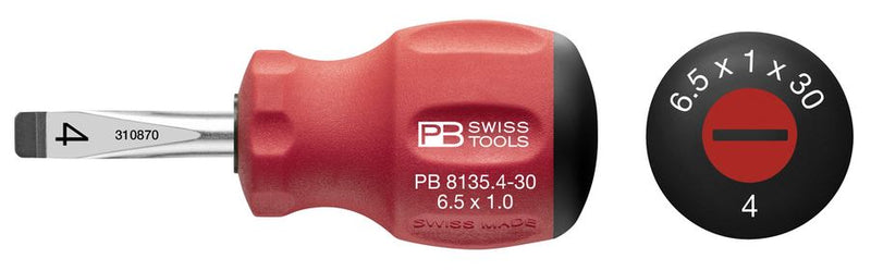 PB SWISS STUBBY 6.5MM SCREWDRIVER