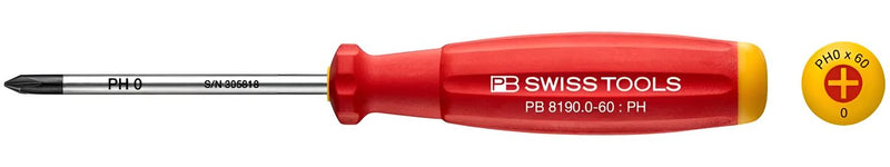 PB SWISS PHILLIPS PH0 X 60MM