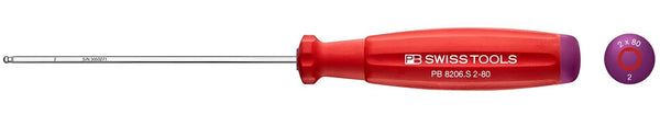PB SWISS 2.0MM HEX BALL END SCREWDRIVER