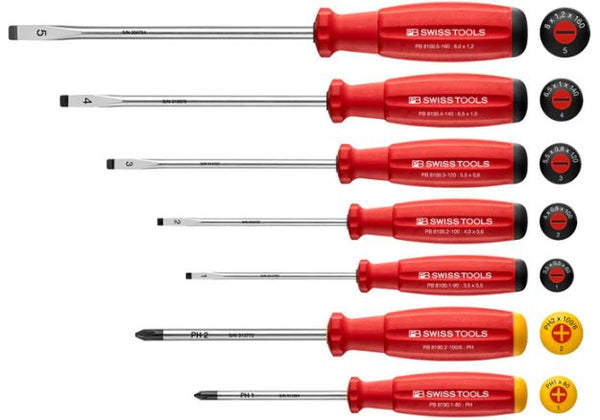 PB SWISS TOOL 7PCE SCREWDRIVER SET