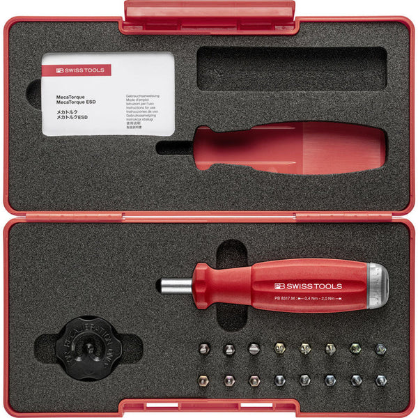 PB SWISS 17 PIECE MECATORQUE SET 0.4-2.5