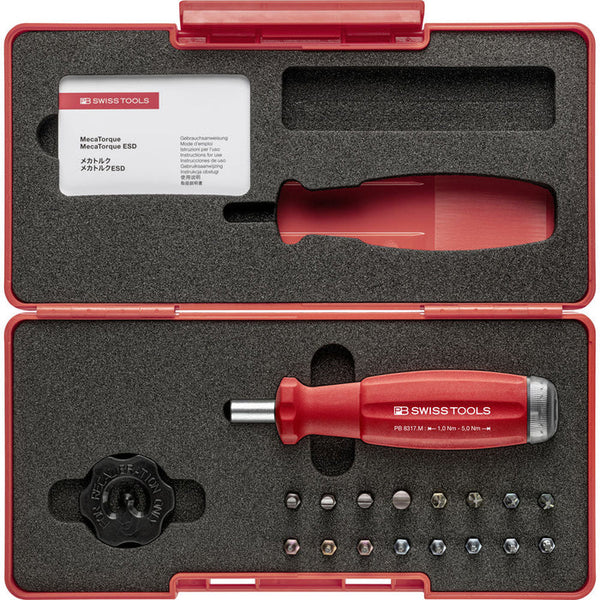 PB SWISS TORQUE SCREWDRIVER SET 1-5NM