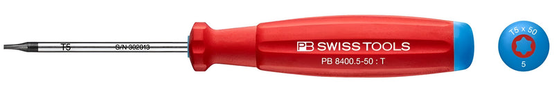 PB SWISS TOOLS TORX T5 X 50MM SDRIVER