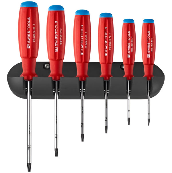 PB SWISS TORX SET T8-T25 c/w Wall Mount