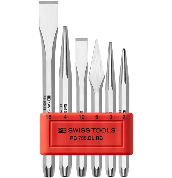 PB SWISS PUNCH AND CHISEL SET