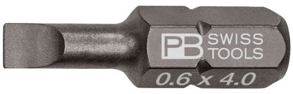 PB SWISS SLOTTED  1/4 X 4MM X 25MM