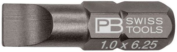 PB SWISS SLOTTED 1/4 X 6.25MM X 25MM