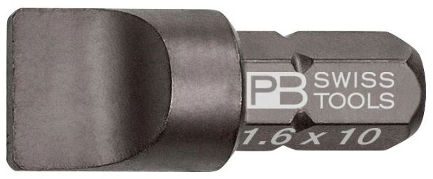 PB SWISS SLOTTED  1/4 X 10MM X 25MM