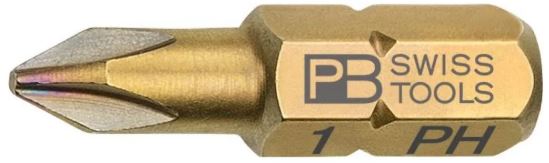 PB SWISS PH1 1/4 HEX BIT 25MM