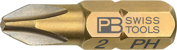 PB SWISS PH2 1/4 HEX BIT 25MM