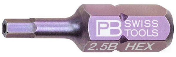PB SWISS 2.5MM SECURITY HEX BIT