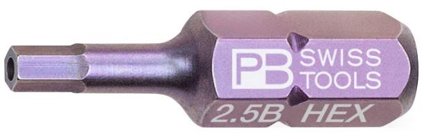 PB SWISS 2.5MM SECURITY HEX BIT