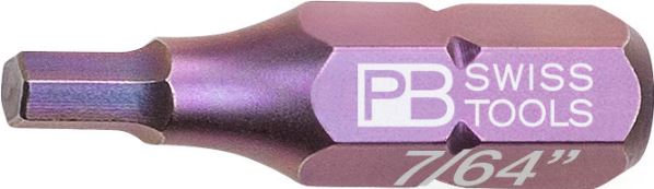 PB SWISS 7/64 1/4 HEX BIT