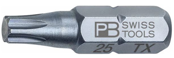 PB SWISS TORX T25 1/4 HEX BIT 25MM