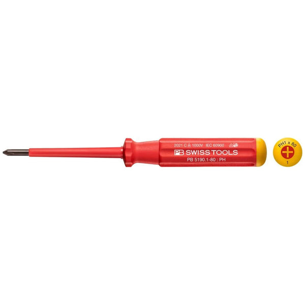 PB SWISS INSULATED PH #1 X 80MM