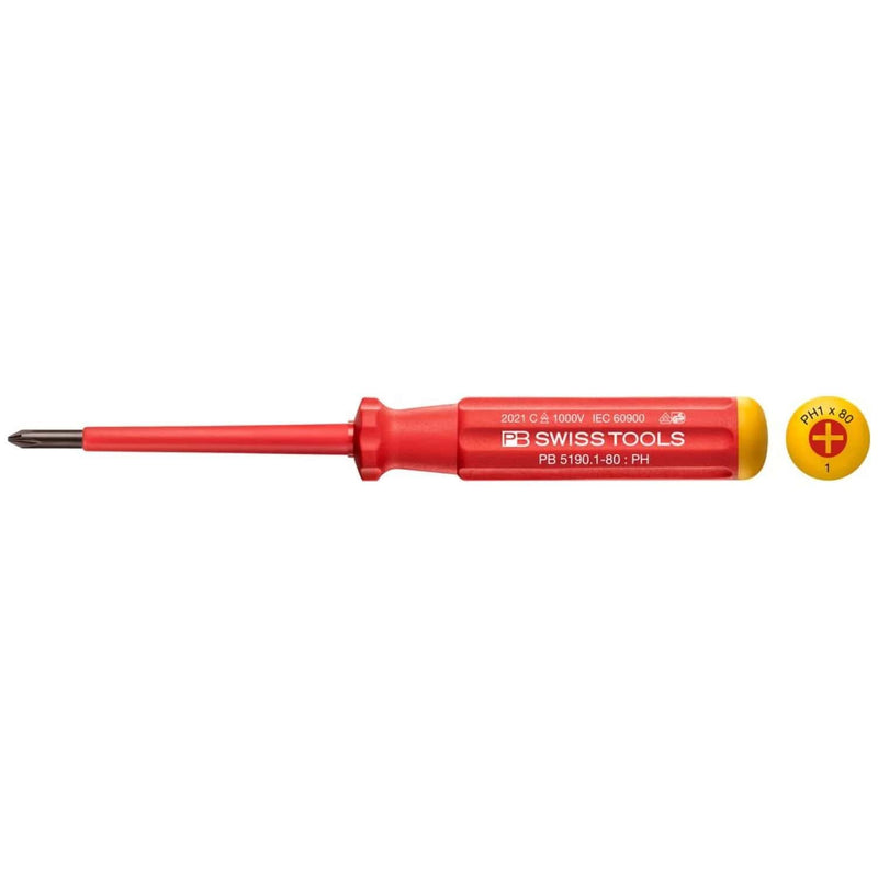 PB SWISS INSULATED PH #1 X 80MM