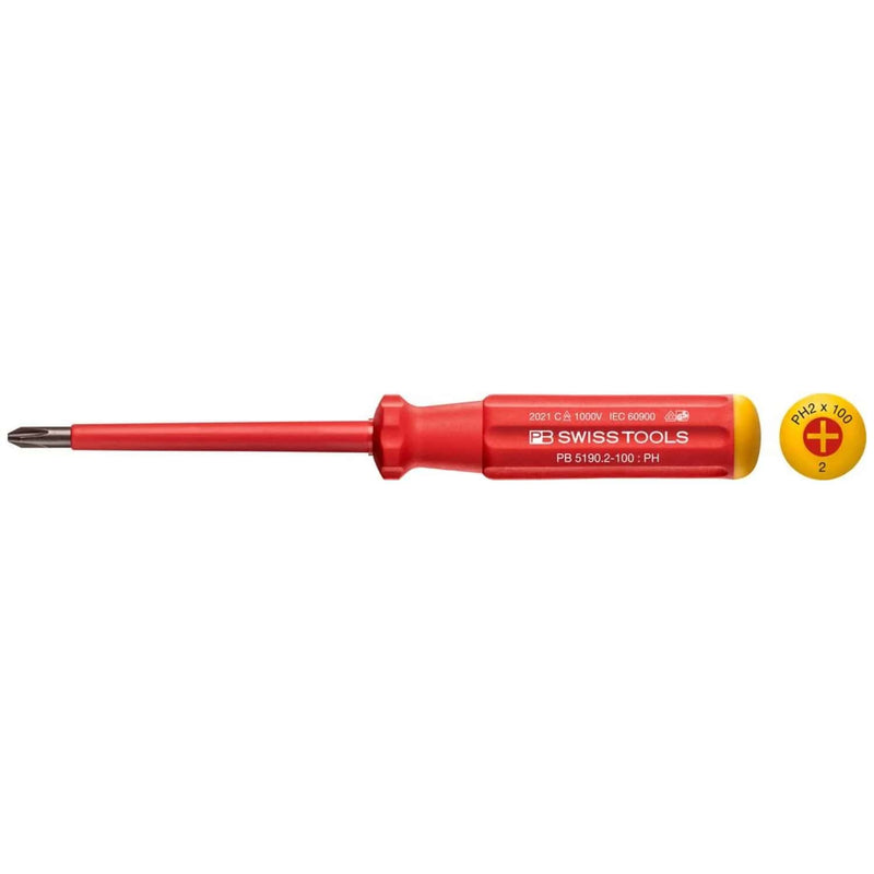 PB SWISS INSULATED PH#2 X 100MM