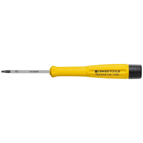 PB SWISS TORX T7 ELEC DRIVER ESD