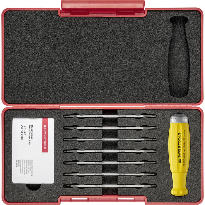 PB SWISS MECATORQUE ESD SET 10-50CNM