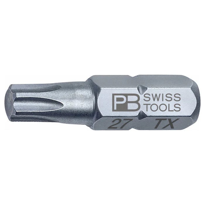 PB SWISS TORX T27 1/4 HEX BIT 25MM