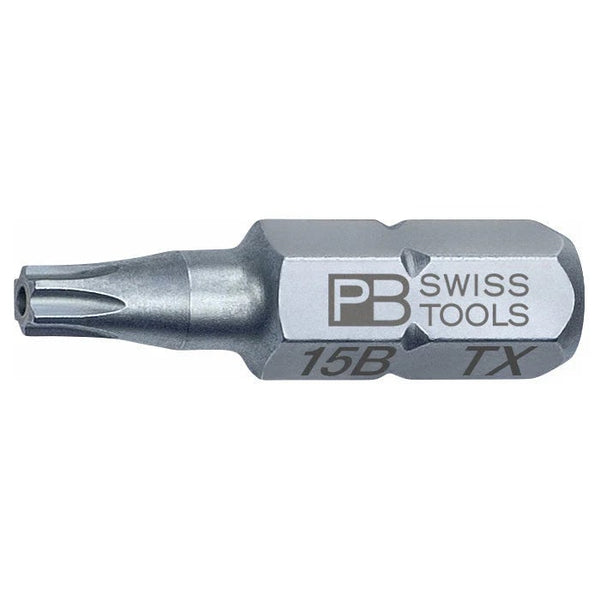 PB SWISS TORX T15 SEC 1/4 HEX BIT 25MM