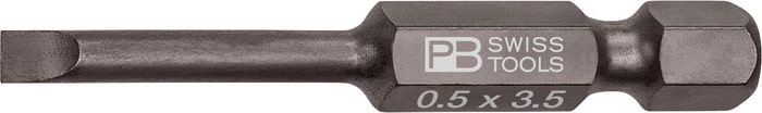 PB SWISS SLOTTED 3.5 X 0.5 1/4 HEX 50MM