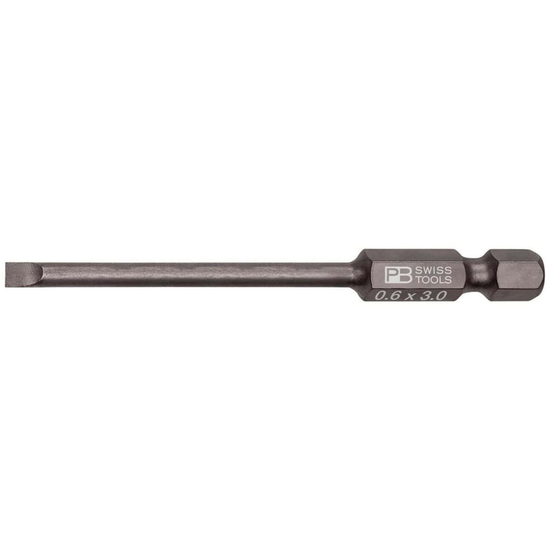 PB SWISS SLOTTED 3 X 0.6MM 1/4 HEX 75MM
