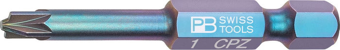 PB SWISS PZI/SLOTTED #1 BIT 50MM