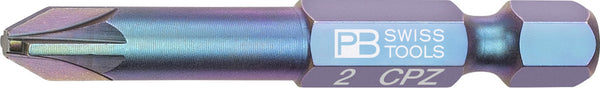 PB SWISS POZI/SLOTTED #2 BIT 50MM