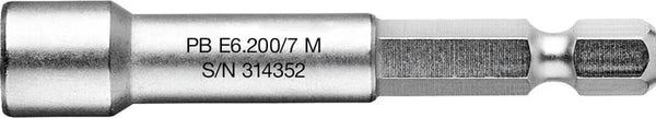 PB SWISS 1/4 HEXT 7MM NUT DRIVER MAGNETIC