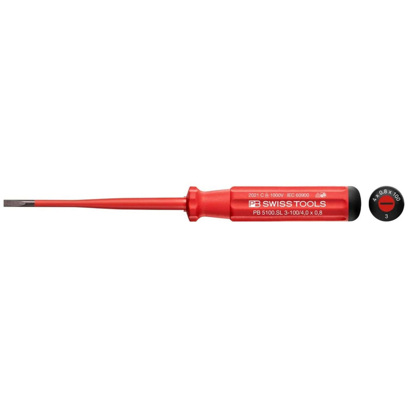 PB SWISS INSULATED VDE SCREWDRIVER4MM