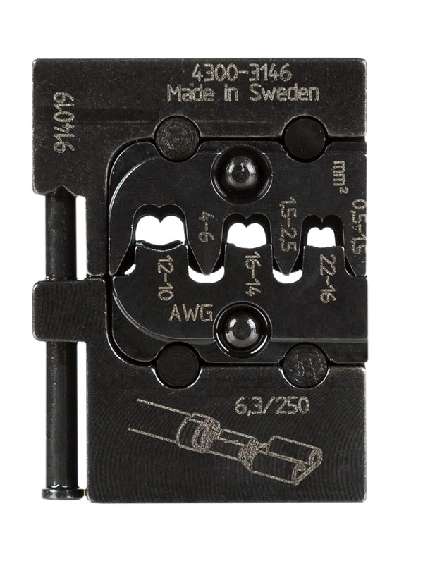 Pressmaster Open Barrel Die Set 10-22AWG