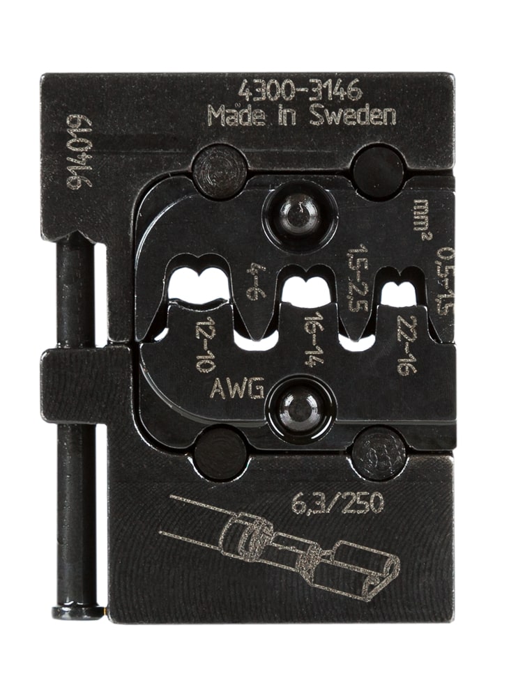 Pressmaster Open Barrel Die Set 10-22AWG