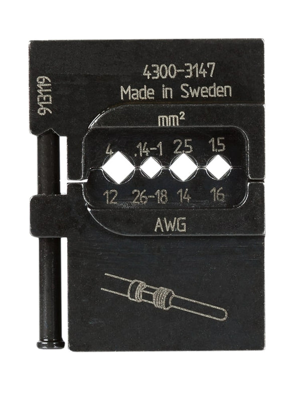 PRESSMASTER DIE SET 26-12AWG