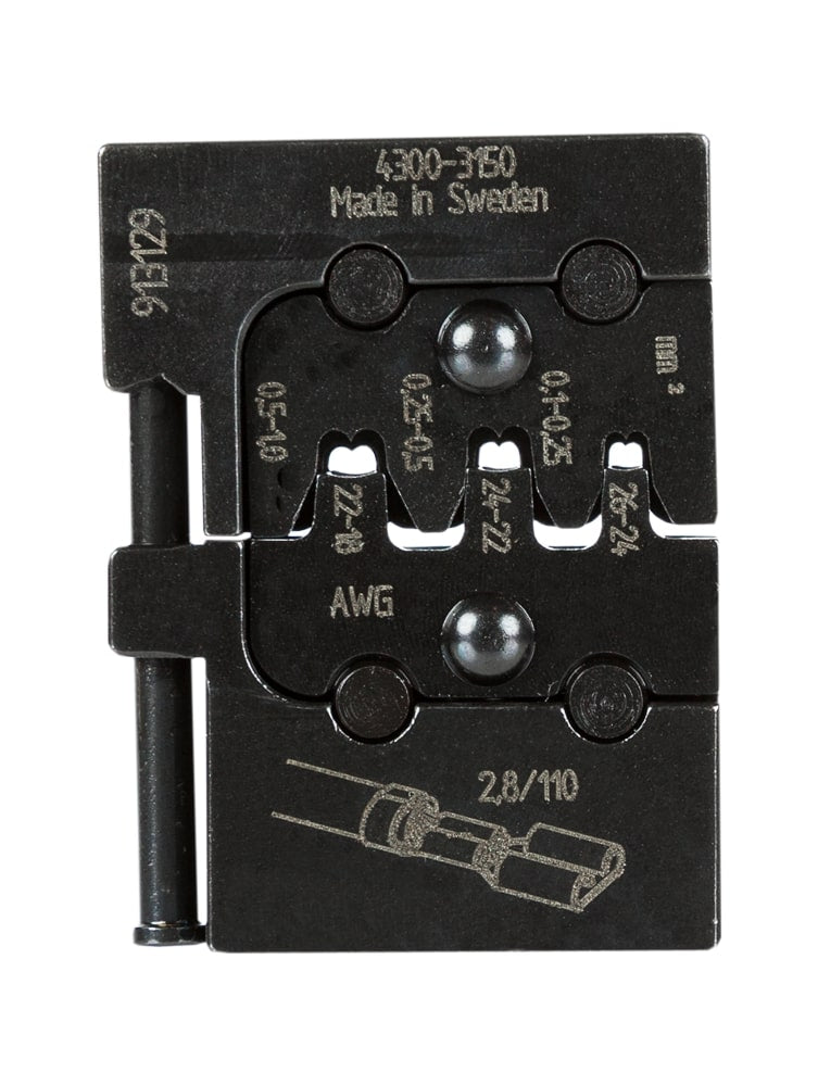 PRESSMASTER OPEN BARREL DIE SET 18-22AWG