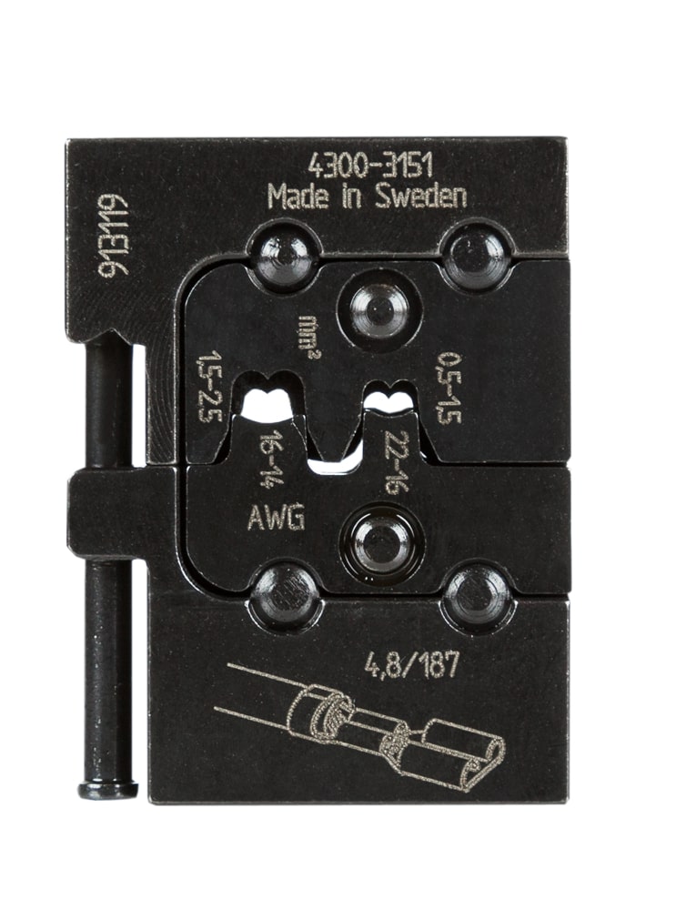 Pressmaster Open Barrel Die Set 14-22AWG