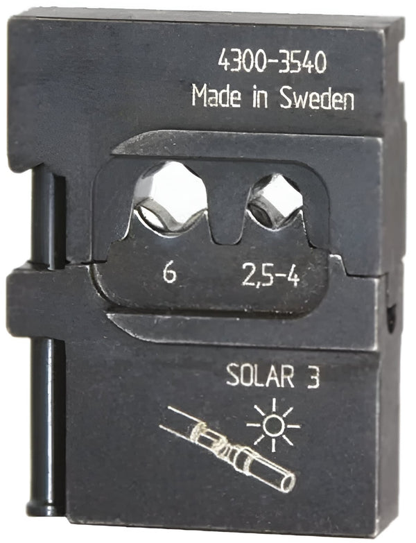 Pressmaster Die set for MC3 and similar contacts 14-10 AWG (2.5 - 6.0 mm2)