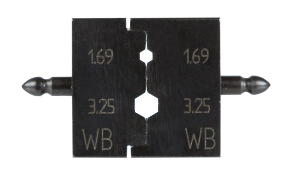 Pressmaster Precision die - 1.69/3.25 mm hex (RG179 etc) (4300-1070H)