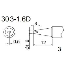 Quick Soldering Tip for 202D - 303-1.6D