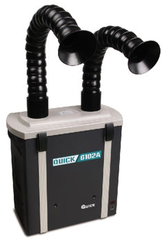 Quick 6102A2 Fume Extractor - Twin Outlet (New Model)