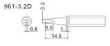 Quick Soldering Tip, 3.2D 961 Series, 3103,3104 & 700B