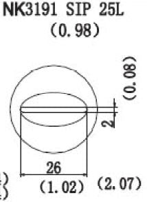 Quick NK3191 HotAir Nozzle SIP 25L (0.98)