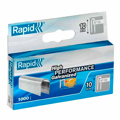RAPID STAPLES 36/10MM (1000)
