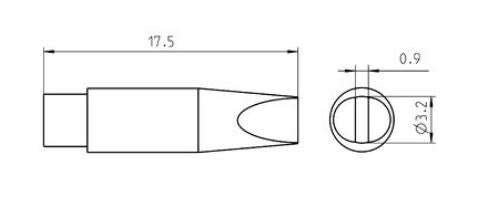 Weller Soldering Tip RTM032SMS