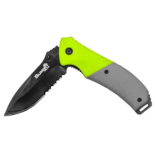 Pocket Knife Green/Grey