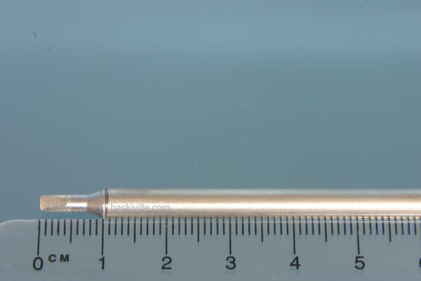 Metcal Solder Tip - 30 Deg Chisel, 10" (2.5mm)