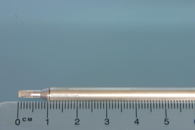 Metcal Solder Tip - 30 Deg Chisel, 10" (2.5mm)