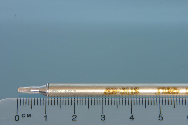 Metcal Solder Tip - 30 Deg Chisel, 07" (1.78mm)
