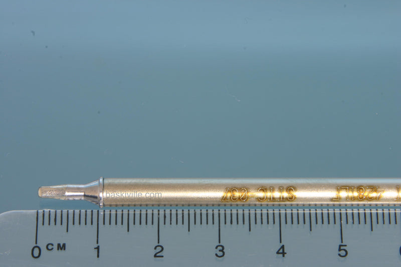 Metcal Solder Tip - 30 Deg Chisel, 07" (1.78mm)