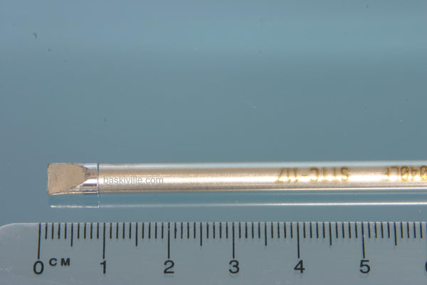 Metcal SolderTip - Extra L Chisel, .2" (5.0mm)
